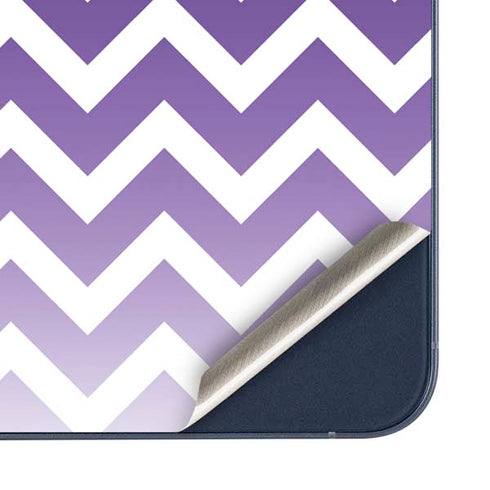 Chevron Purple Ombre Galaxy A35 5G Skin